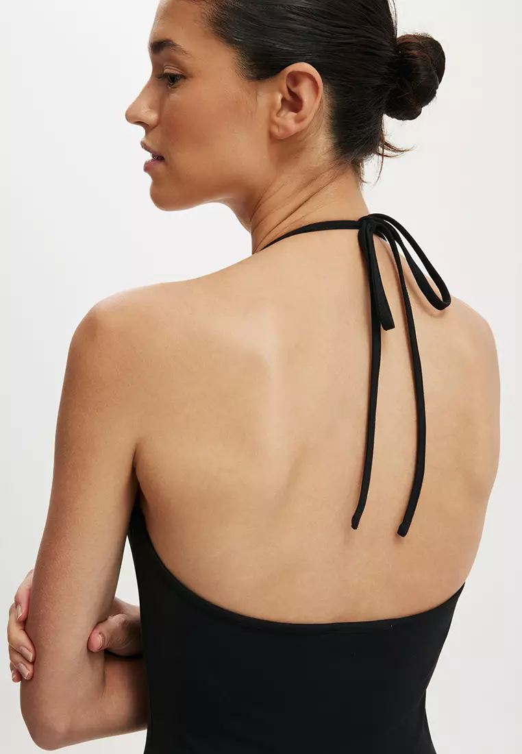 Hold Me Tie Halter Top