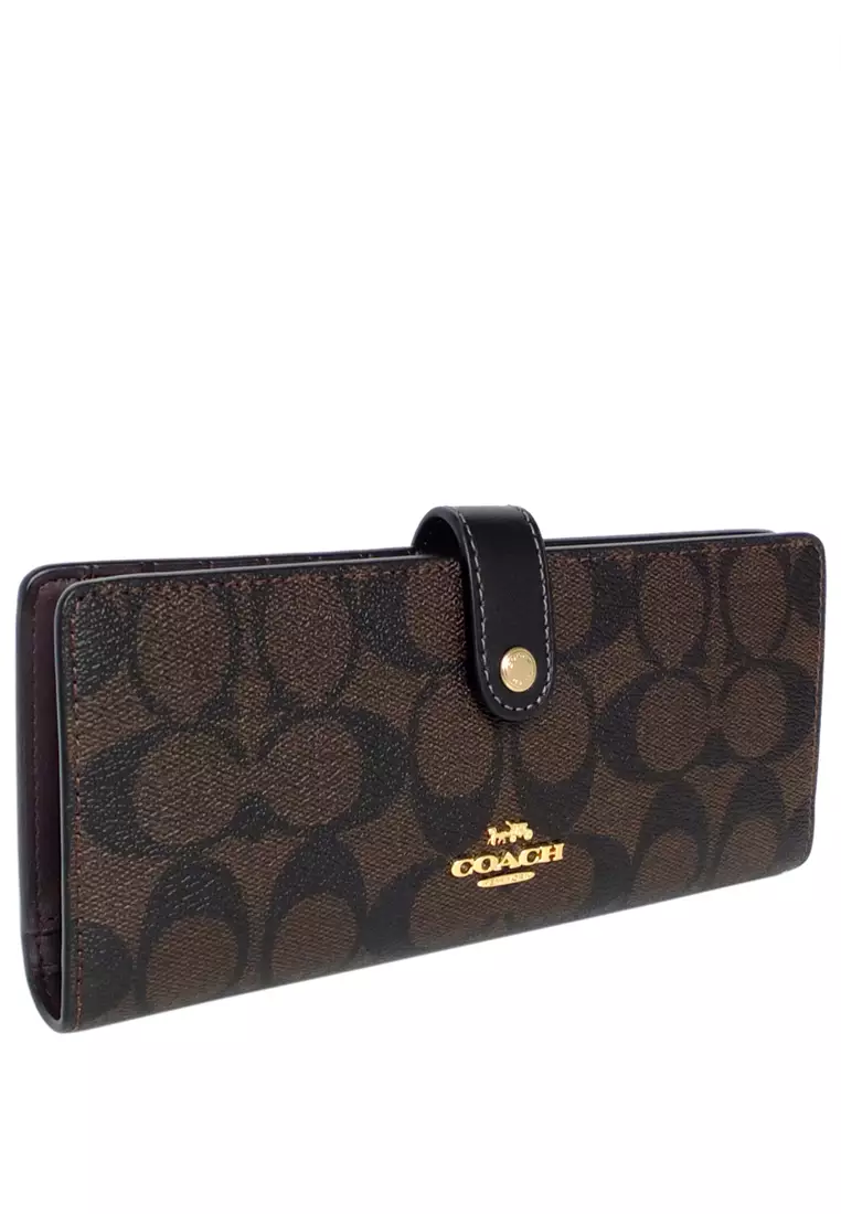 Coach wallet online slim