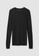 COS black Long-Sleeve Wool Top A1C68AA467F487GS_5