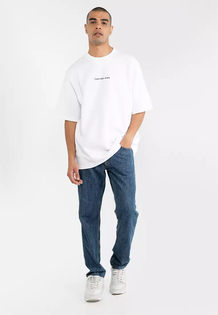 Buy Calvin Klein Institutional Logo Sweatshirt - Calvin Klein Jeans 2023  Online | ZALORA Singapore