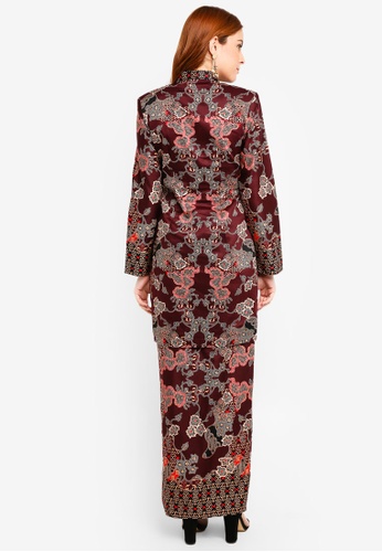 Buy Baiduri Long Kebaya from Butik Sireh Pinang in Multi at Zalora