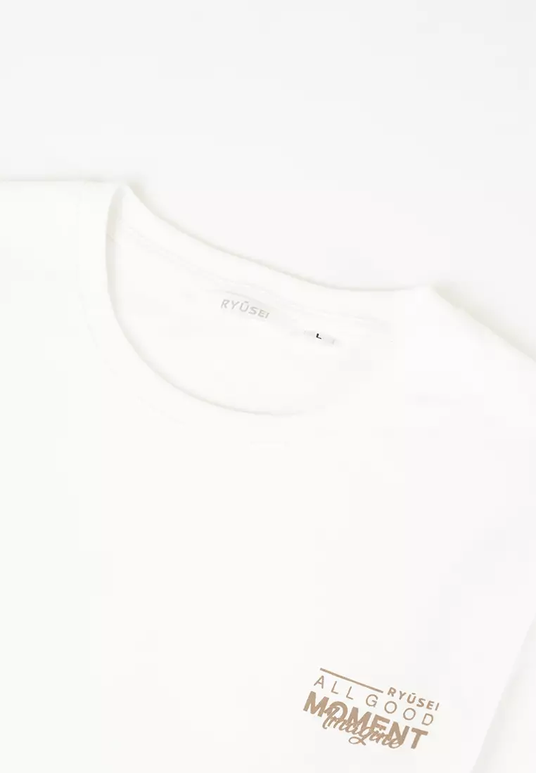 Ryusei Kaos Pria Imagine CMB White