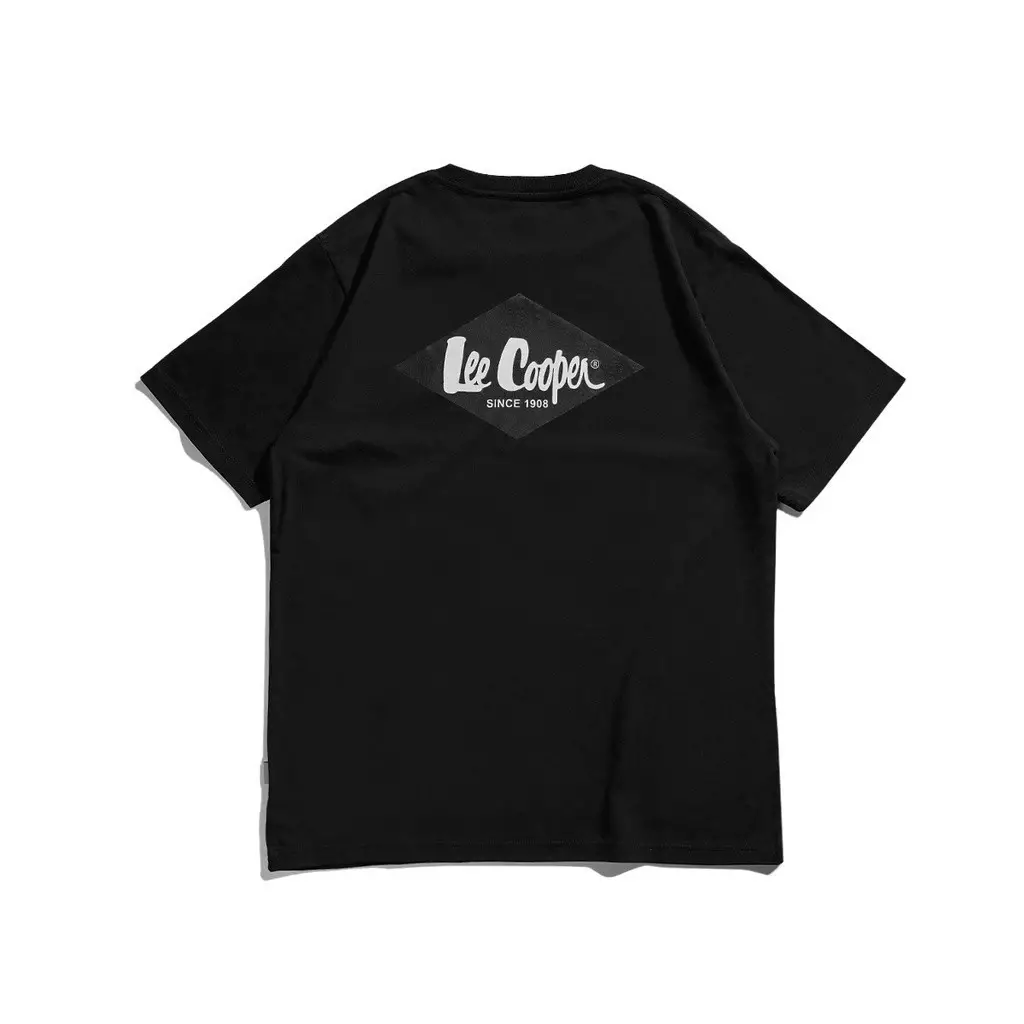 Lee Cooper T-Shirt Logo Diamond Black