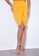 ZALORA OCCASION yellow Draped Skirt 61ACAAA60F6BA2GS_1