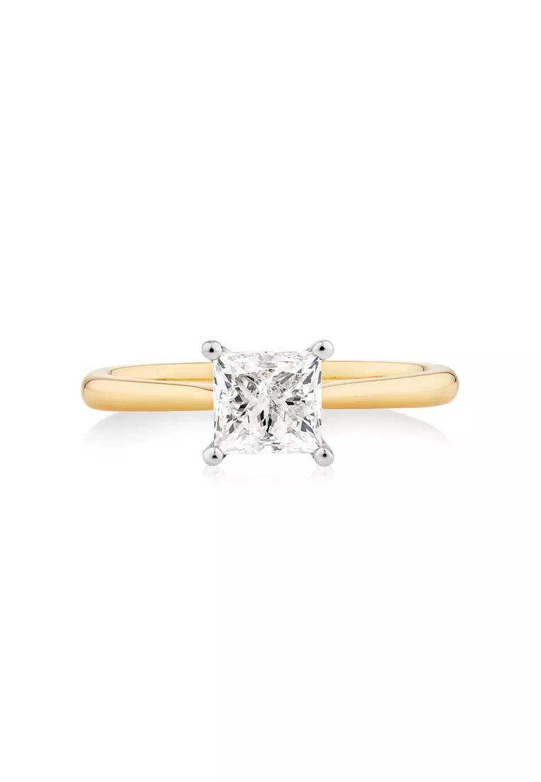 Michael hill princess hot sale cut ring