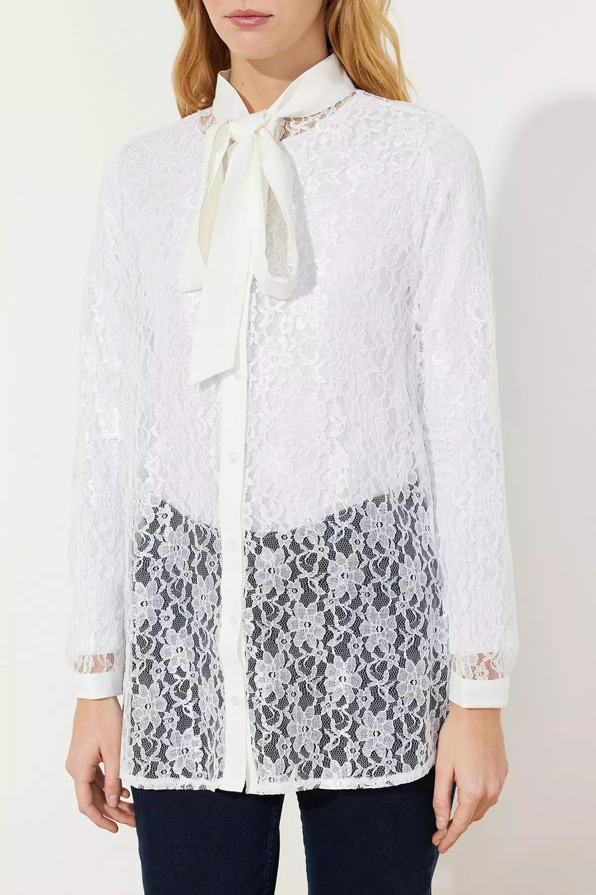 Trendyol Lace Shirt 2025 | Buy Trendyol Online | ZALORA Hong