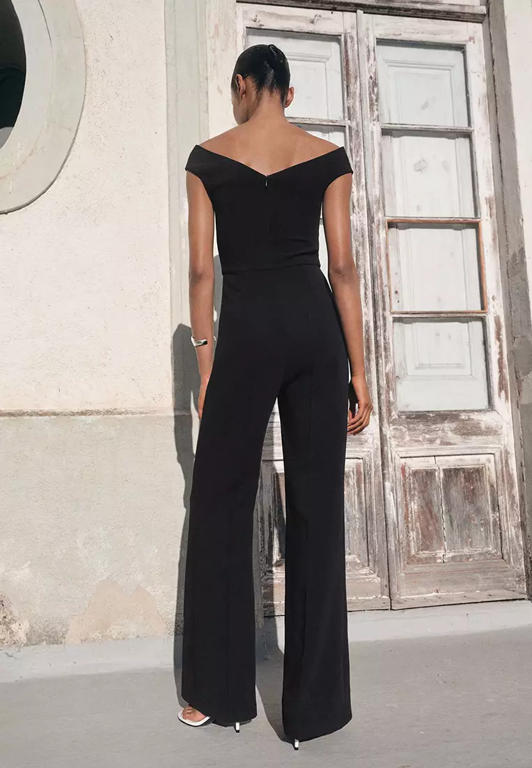 Asymmetric Long Jumpsuit