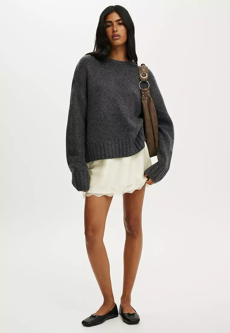 Luxe Crew Neck Sweater
