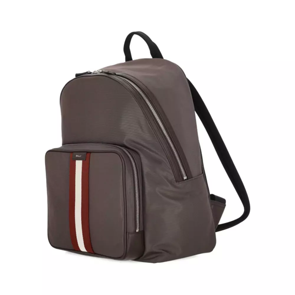 Code Nylon Backpack Mid Grey/Ebano
