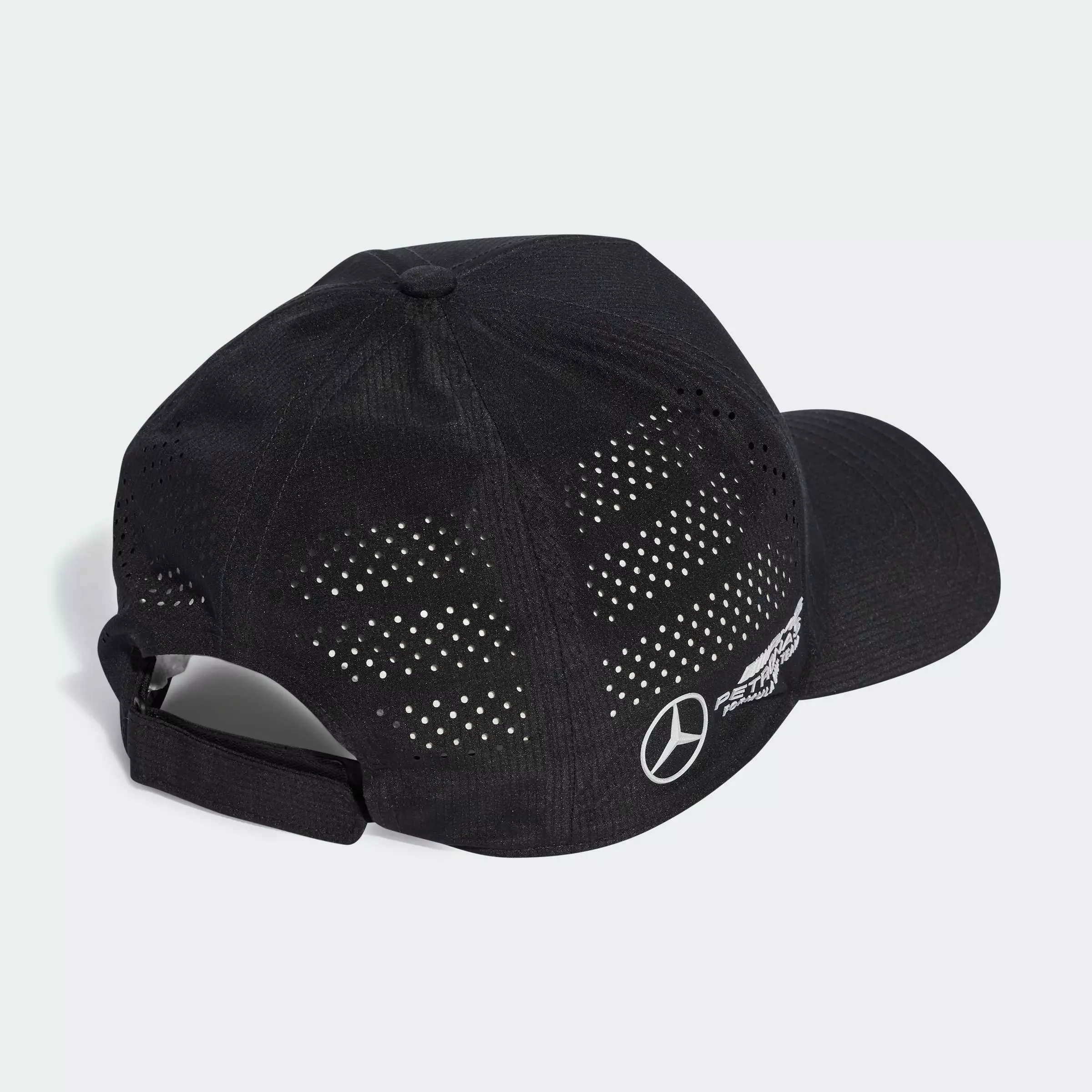 Motorsport MERCEDES - AMG PETRONAS FORMULA ONE TEAM MECHANICS CLIMACOOL TRUCKER CAP Unisex Black JX1419