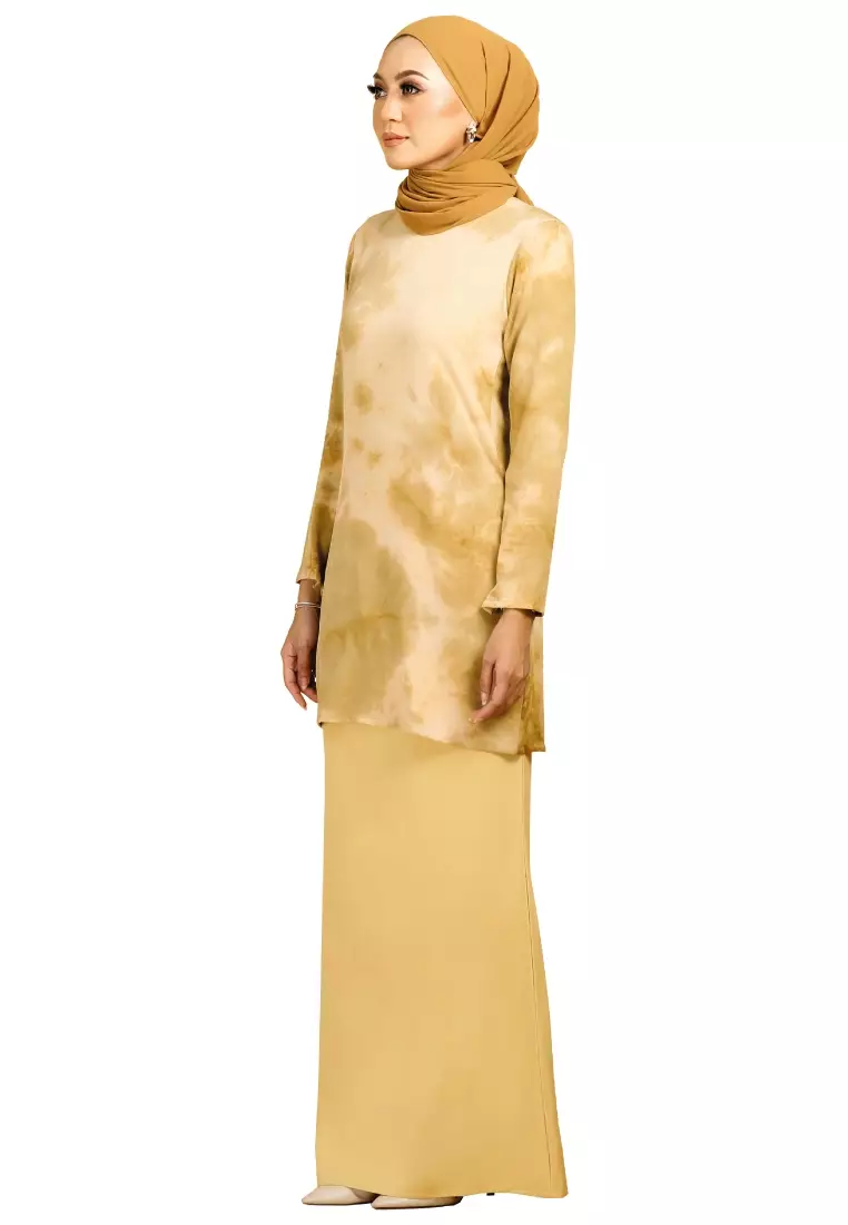 Anggun Kurung Mariam Mellow Yellow