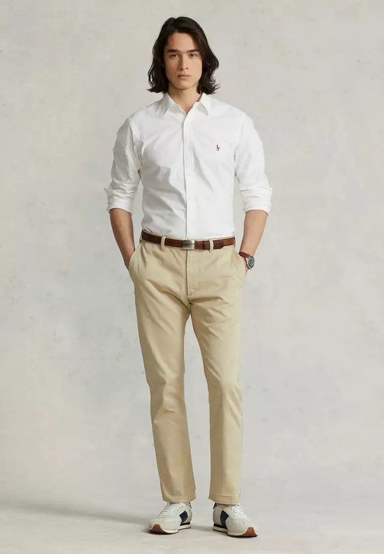Slim Fit Oxford Long Sleeve Shirt