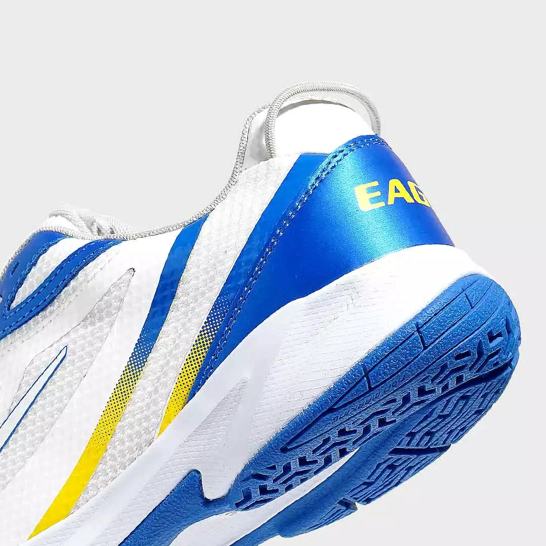 Eagle Sepatu Badminton FlowLine - PUTIH/MULTIWARNA