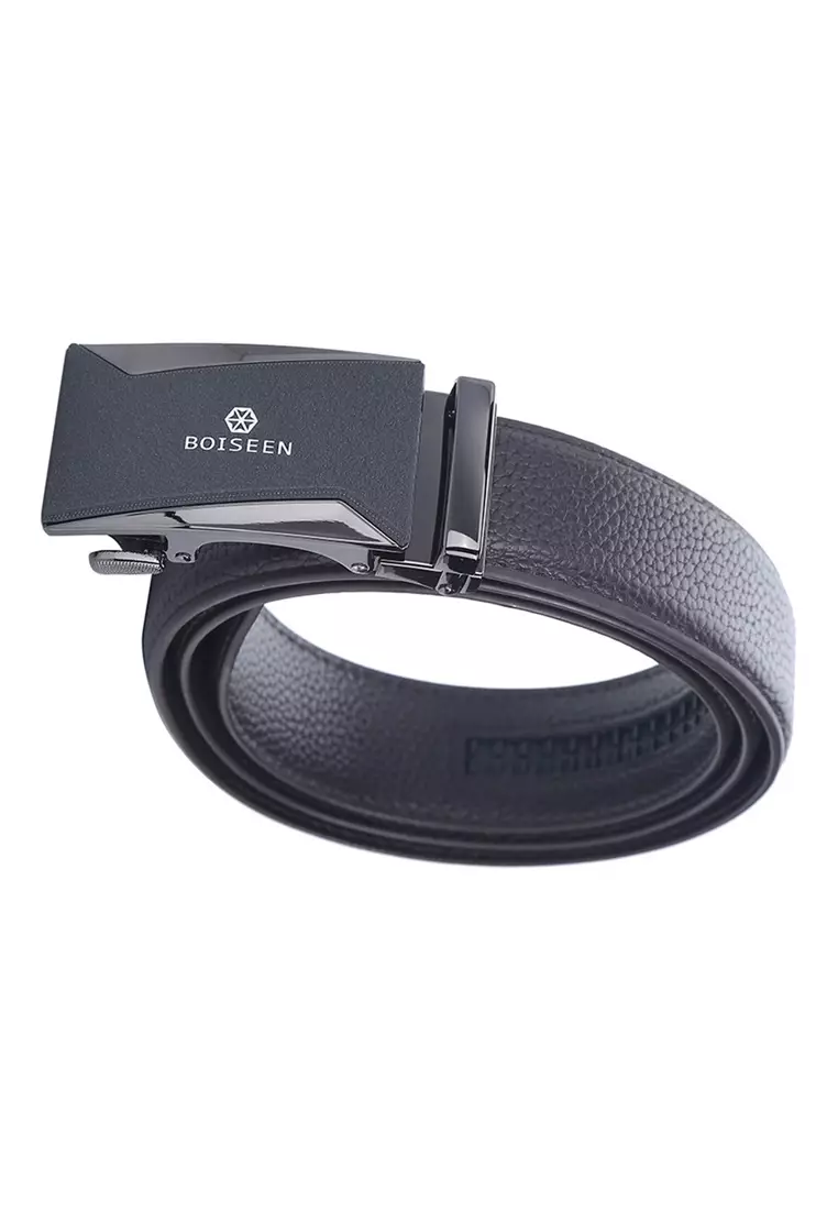 Ikat Pinggang Pria Gesper Otomatis Material PU Leather Premium ORIGINAL