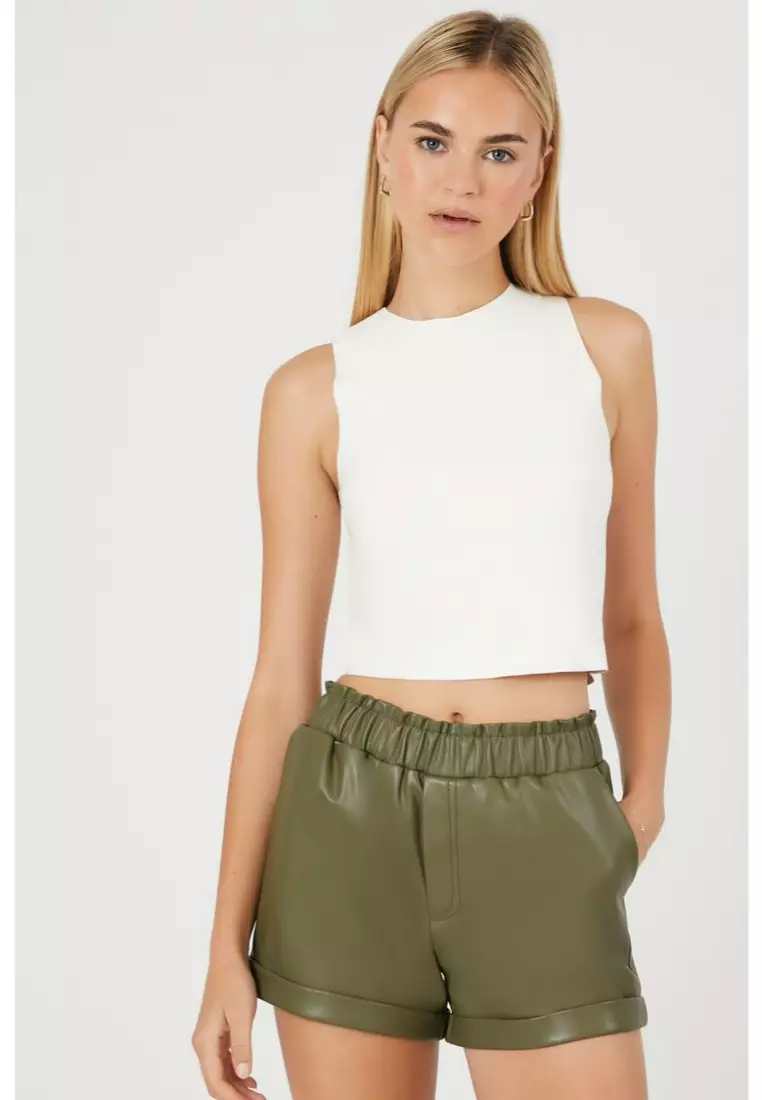 High waisted shorts forever 21 discount