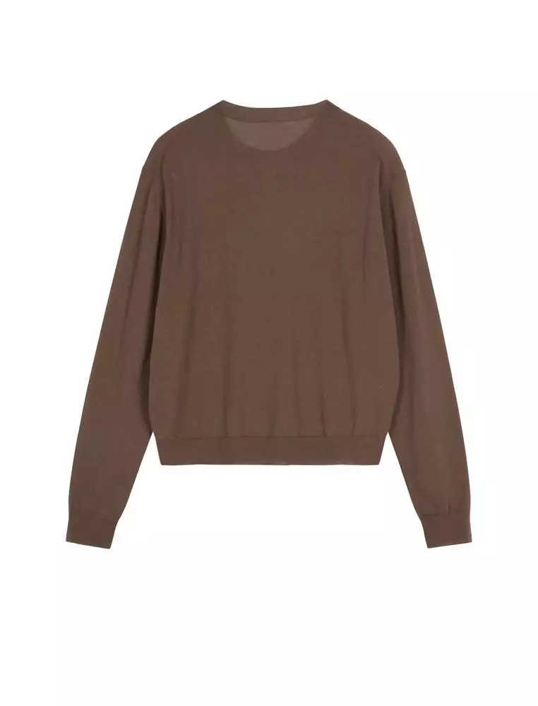   Short Length Open-Front Knit Sweater