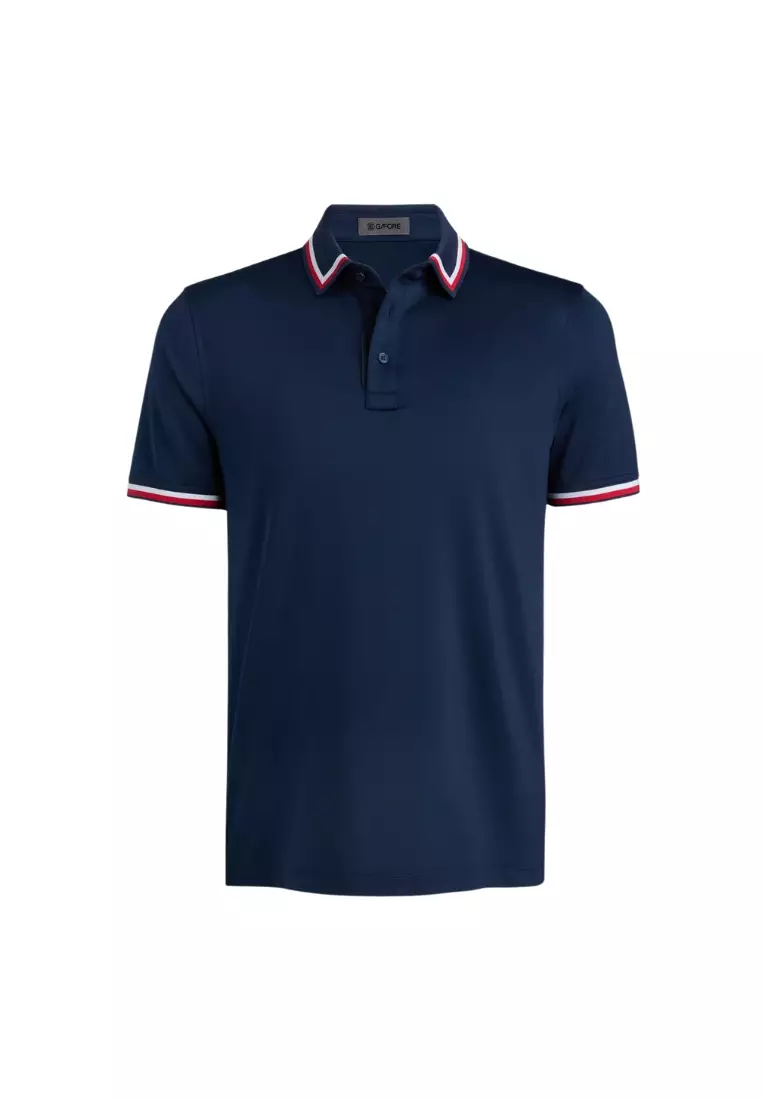 Men’s G/Tab Essential Tech Jersey Banded Sleeve Polo