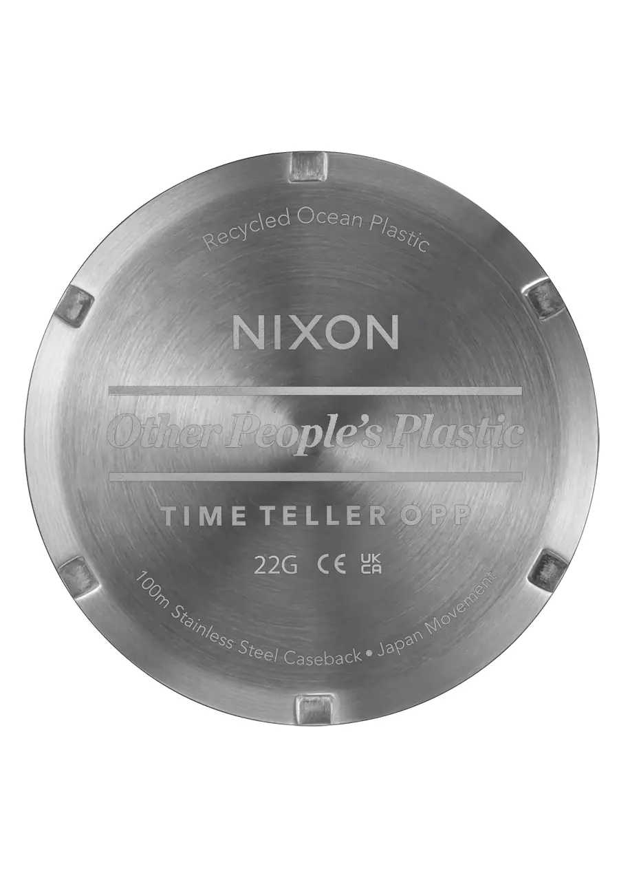Jual NIXON Time Teller OPP Asphalt Speckle Original 2026 | ZALORA 