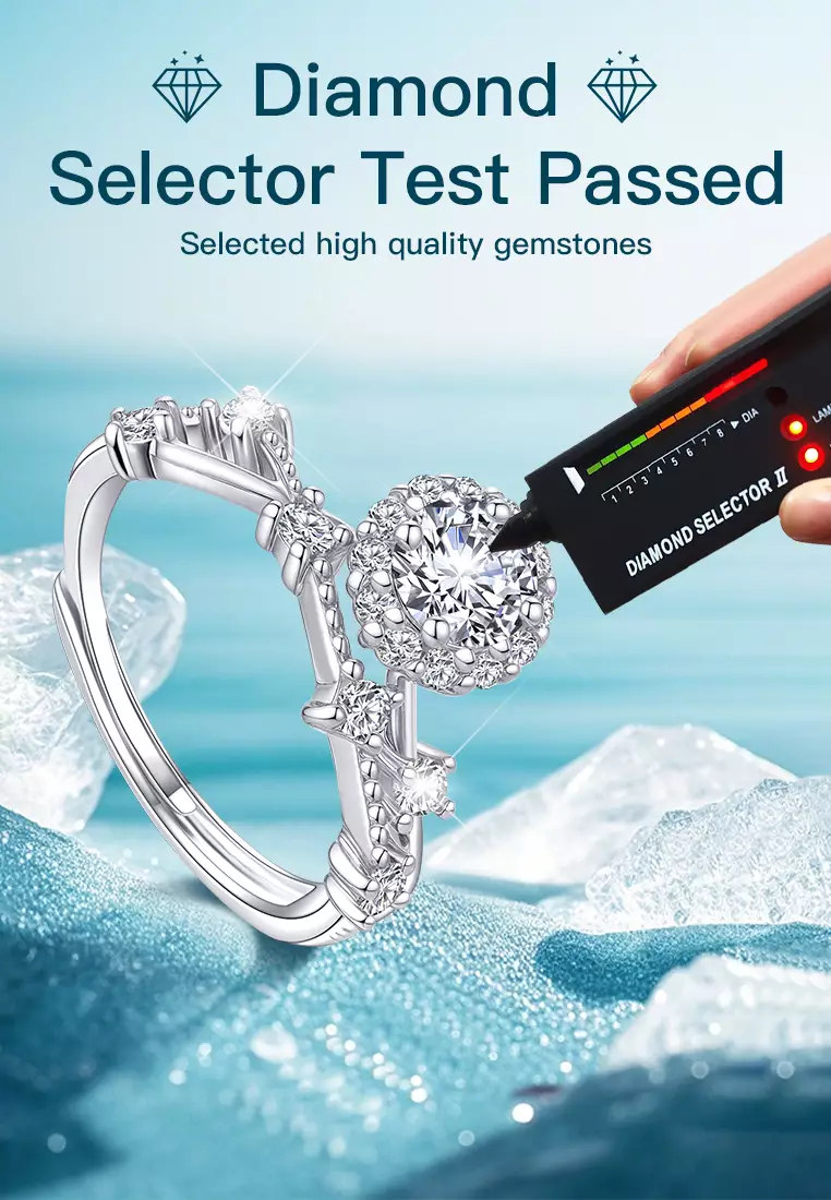 Cincin Wanita Perhiasan Berlian Elegan Korea Original Cincin Cewek Anti Luntur Titanium Wanita Rings