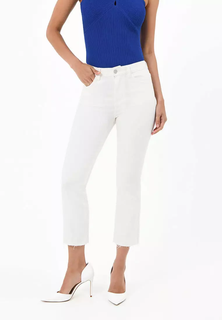 Buy FORCAST FORCAST Rosario Croppped Flare Jeans 2024 Online