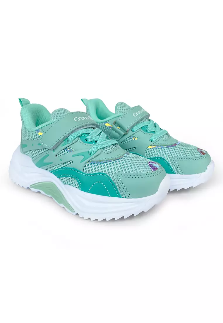 Crocodile KIDS SL22613 Green Sepatu Anak Kids Shoes Original