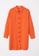 LC WAIKIKI orange Shirt Collar Straight Long Sleeve Women's Tunic C934CAA9E6F724GS_6