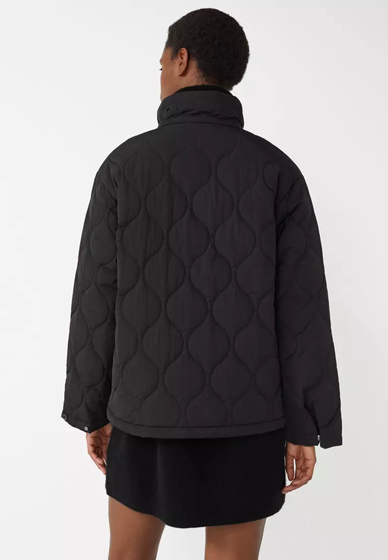 Buy & Other Stories Oversized Wave Quilted Jacket 2024 Online | ZALORA ...
