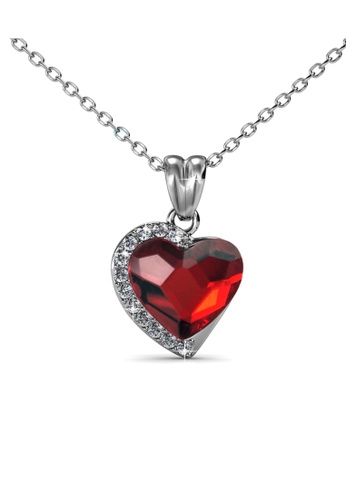 Her Jewellery red ON SALES - Her Jewellery Fond Love Pendant (Ruby Red) with Premium Grade Crystals from Austria HE581AC0RVS6MY_1