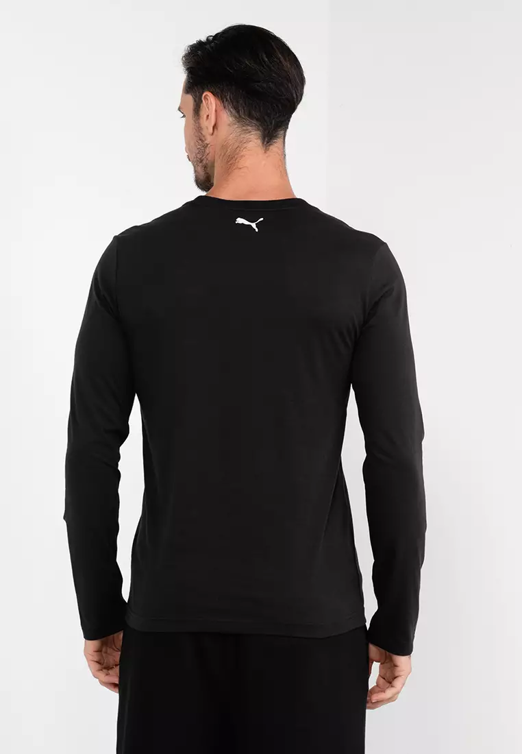 Puma long clearance sleeve t shirt