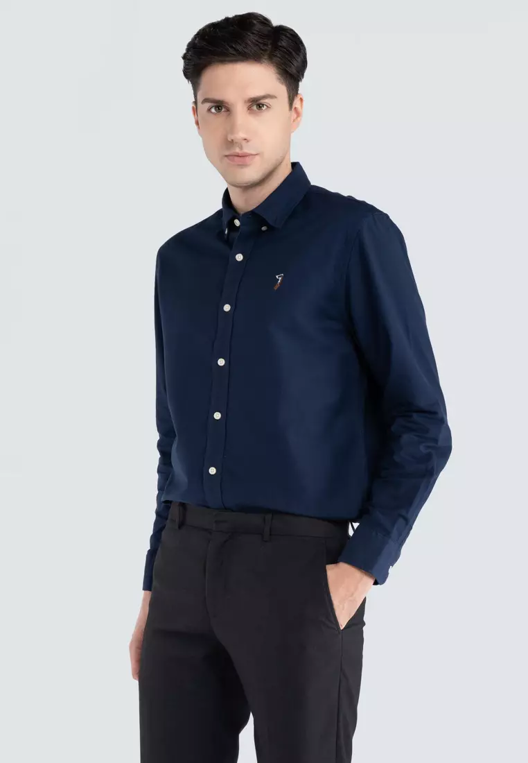 Long-sleeved Shirt Long Fit