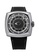 Lytt Labs silver Lytt Labs Inception A02-01* V1.1 Steel and Black Leather Ladys Watch 8A66AACAEEE567GS_1