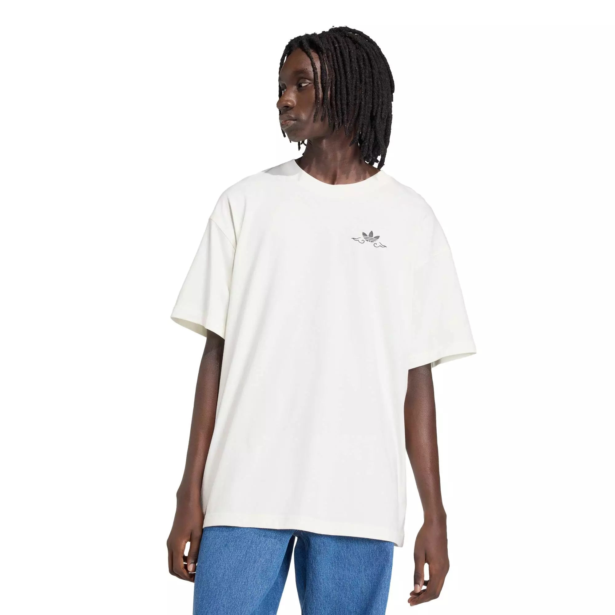 Buy ADIDAS Lifestyle Japanese Forg Graphic T-shirt Men White