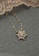 ZITIQUE gold Women's Shiny Diamond Embedded Six-pointed Star Necklace - Gold 62BB2ACE96D469GS_7