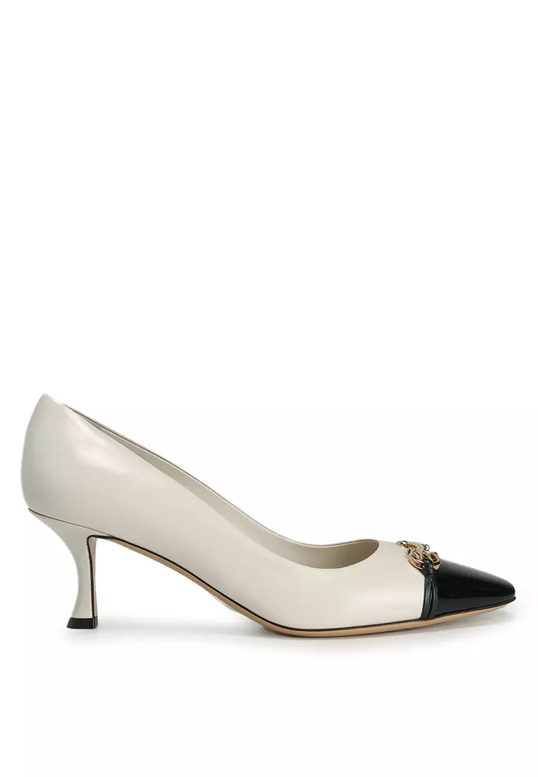 Discount on Salvatore Ferragamo  shoes - SKU: Gancini Ornament Pumps (ik)