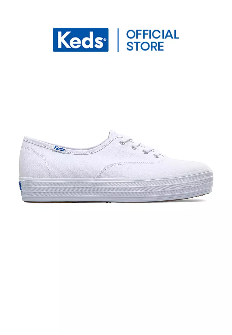 KEDS Women The Platform Canvas-WF67070