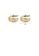 Glamorousky silver 925 Sterling Silver Plated Gold Fashion Simple Geometric Stud Earrings B1765ACC2D4D56GS_2