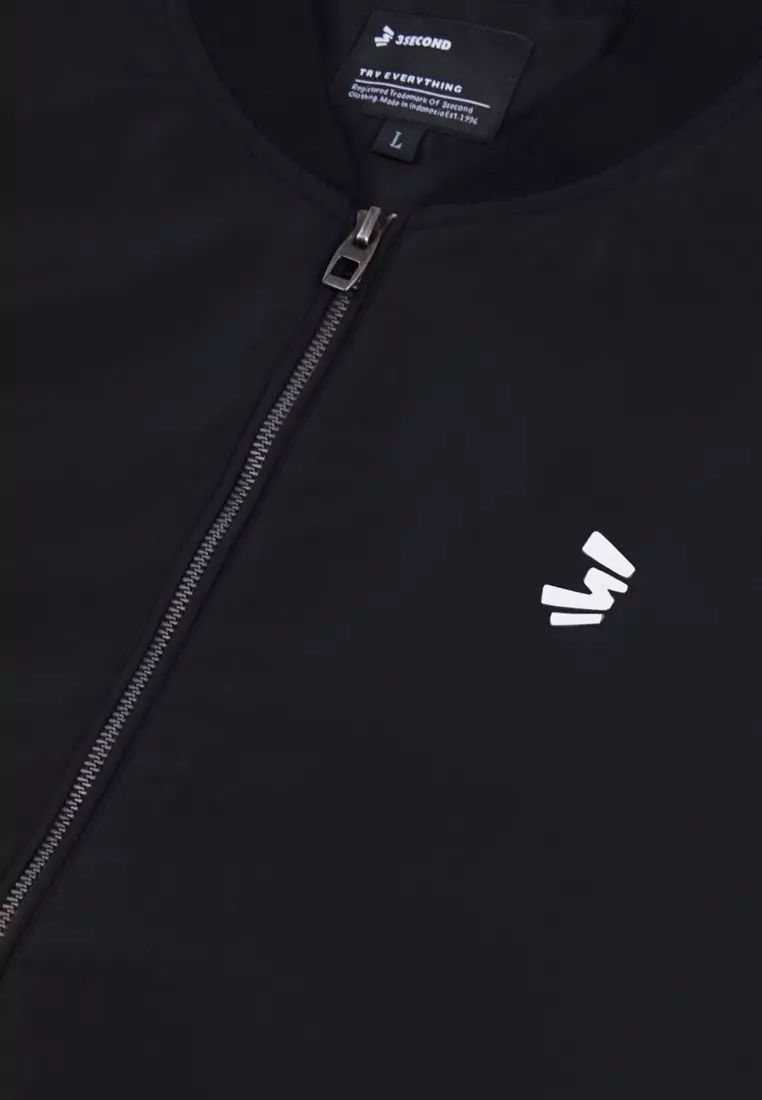 3Second Men's Bomber Jacket Regular Fit Taslan Sirius OL-C031124