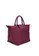 LONGCHAMP red Le Pliage Club M Top Handle Bag (zt) 24395AC9E07699GS_2