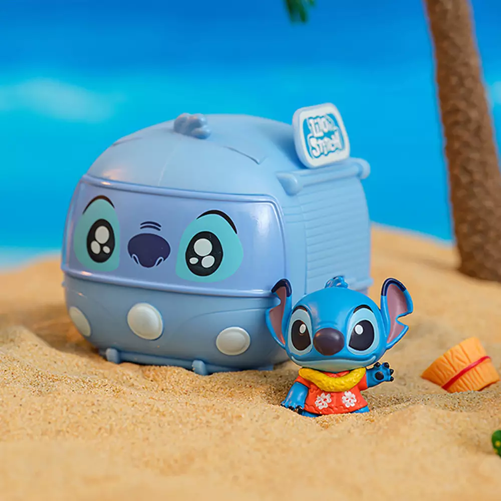 KIDDY FUN MINIFIGURE DISNEY STITCH CAMPER VAN RANDOM