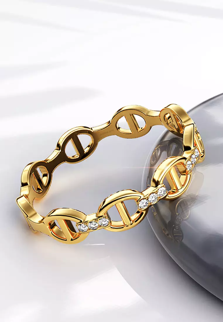 Mariner Link Ring In Gold