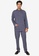 Lubna Homme blue Baju Melayu Cekak Musang made from TENCEL™ FF36DAAE642F92GS_1
