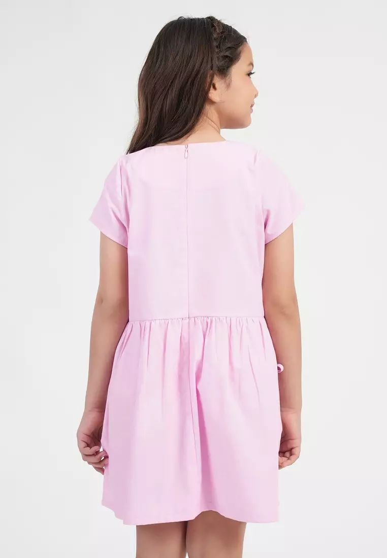 Treehouse Girls Paige Bow-Pocket Girl's Dress