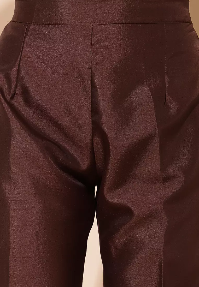 Chanira Festive Arifa Pants-Coffee