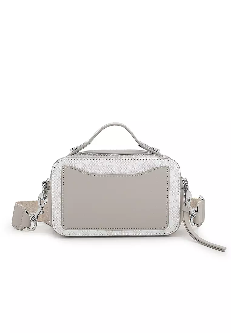 Women's Top Handle Bag / Sling Bag / Crossbody Bag / Shoulder Bag (Tas Tangan Wanita / Tas Selempang Wanita / Tas Bahu Wanita) - Putih