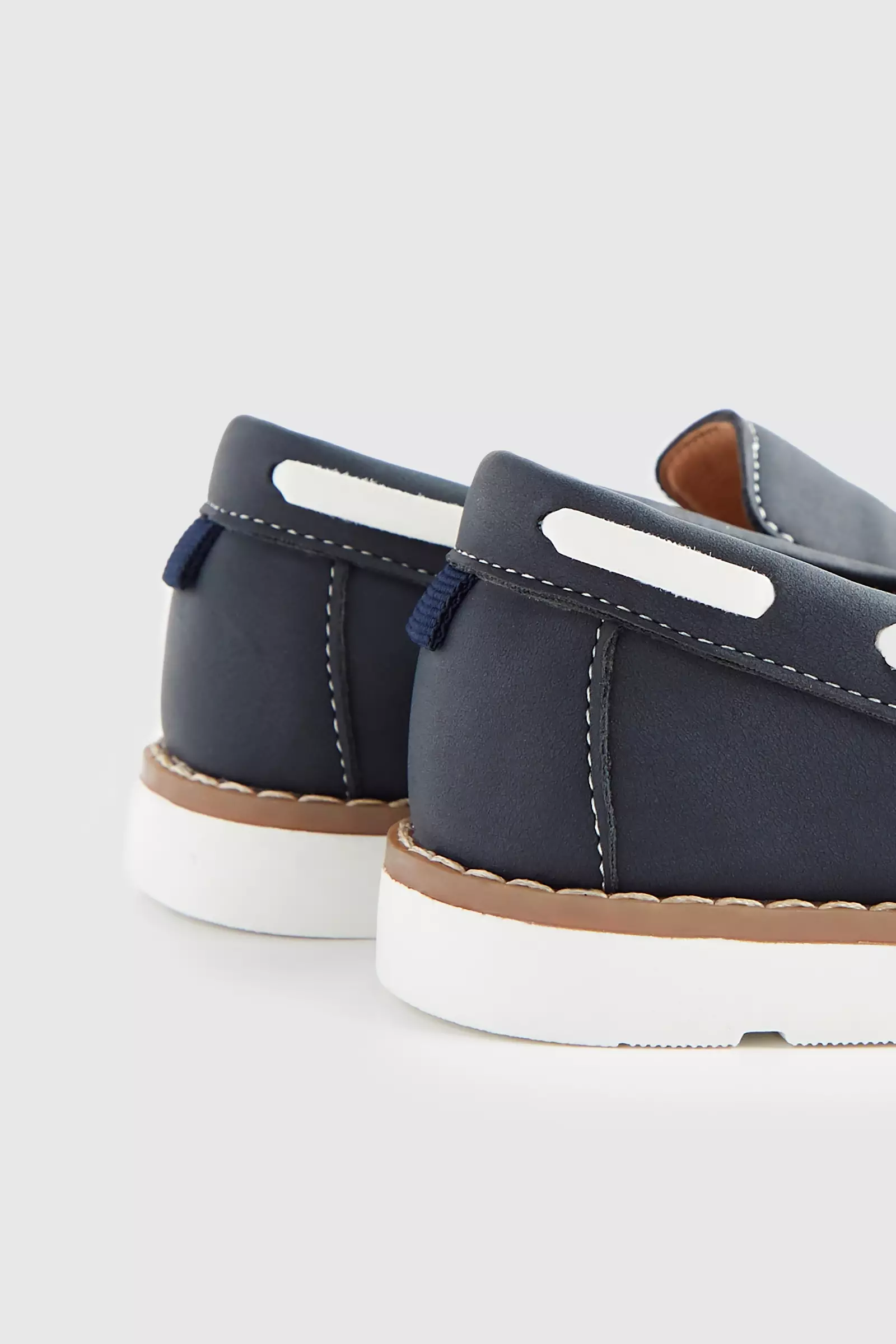 Mothercare Navy Loafer Shoes - Sepatu Anak Laki-laki (Biru)