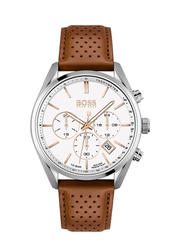 Hugo Boss white BOSS Champion White Men's Watch (1513879) D7660AC9184B7CGS_1