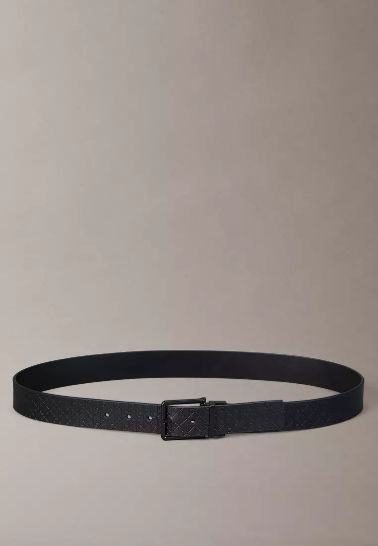 扣飾啞光35毫米腰帶 - Calvin Klein 配飾及鞋履