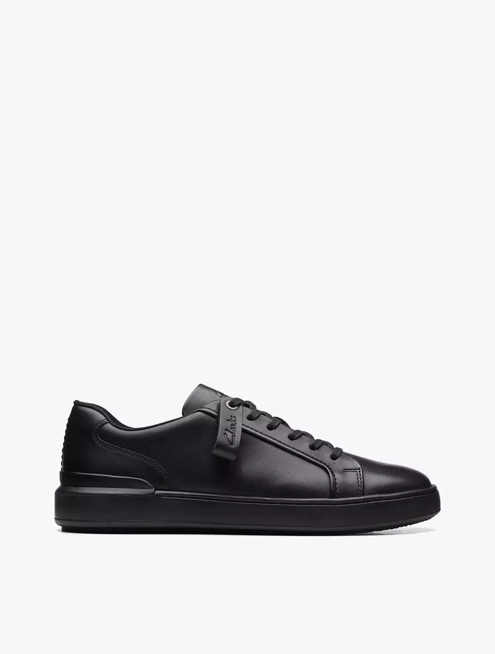 Clarks leather sneakers online