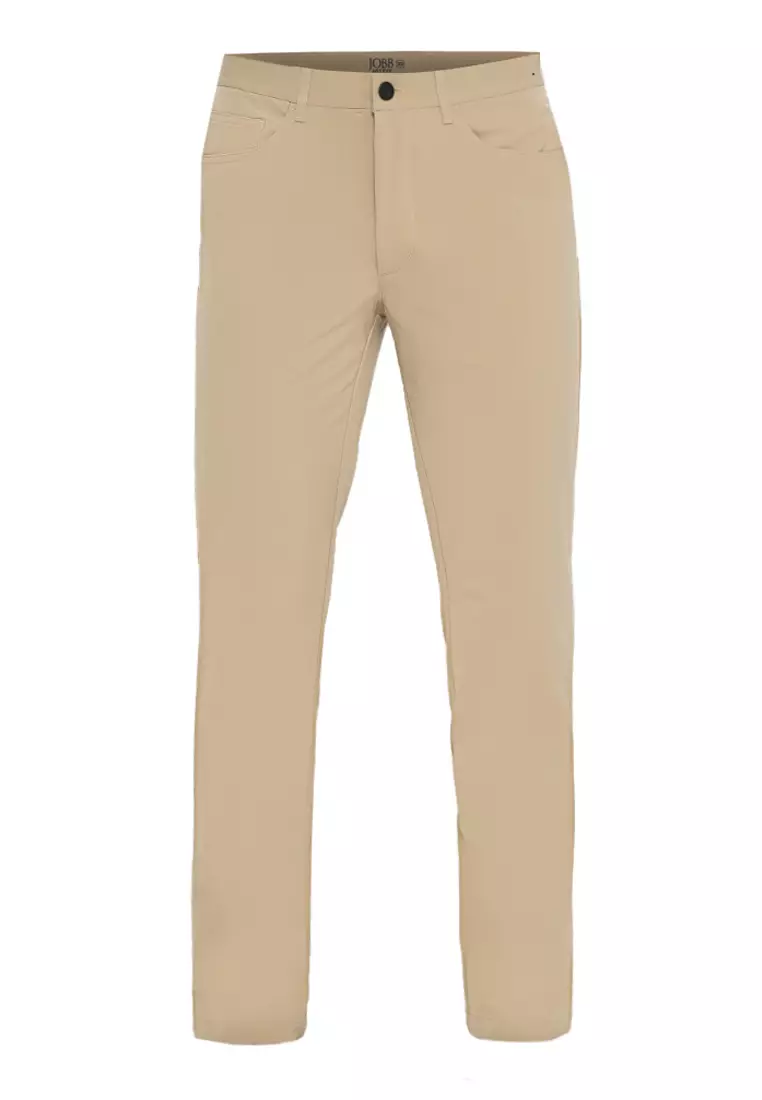 Jobb Active Travis Celana Panjang Modern Slim Fit Beige 2023