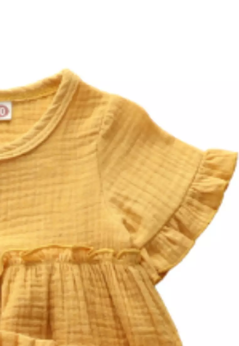 Havana Outfit Set - Mustard